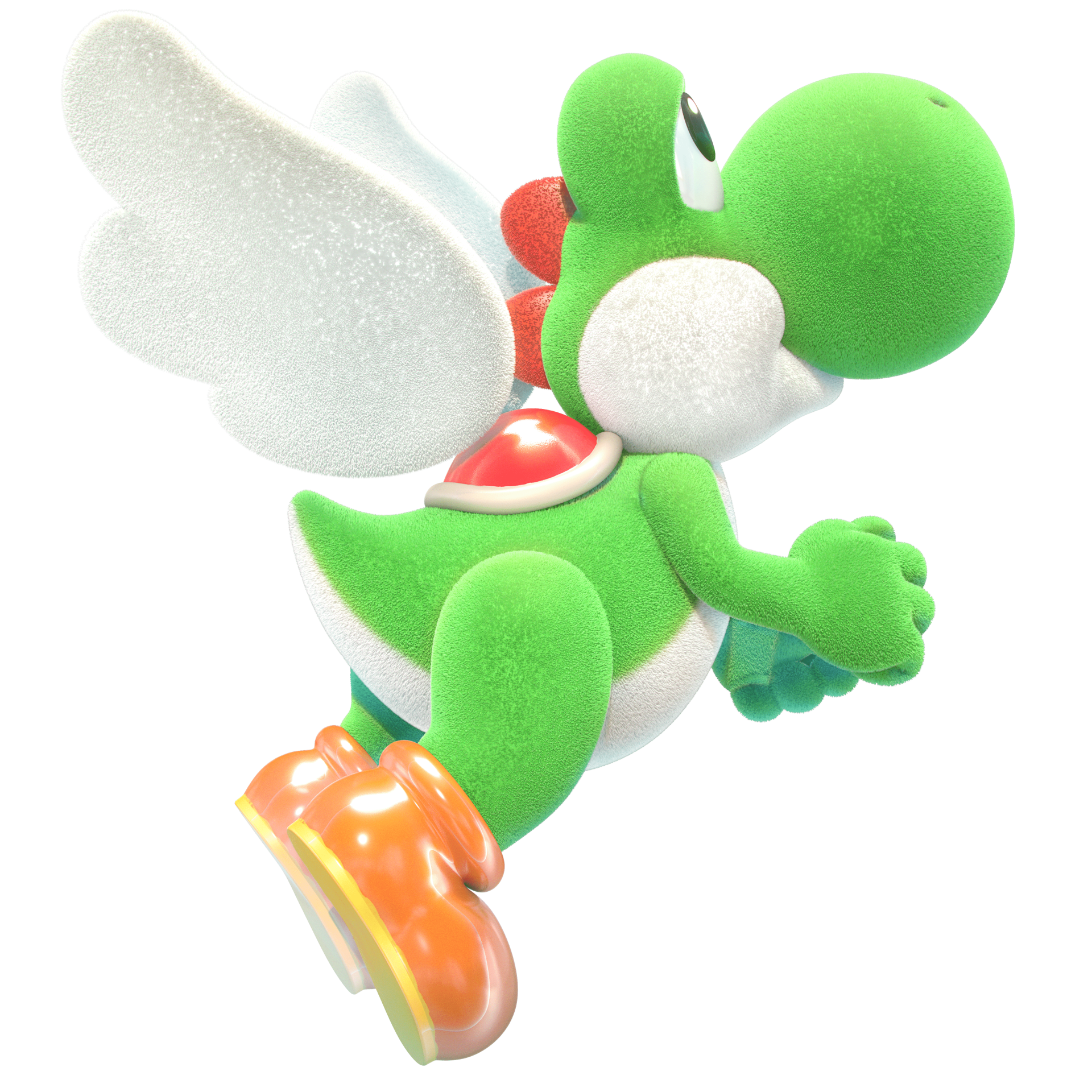 Download Yoshi Video Game Yoshi's Crafted World Art