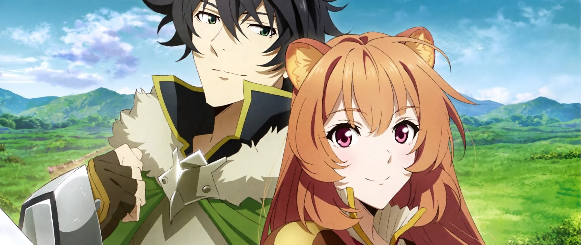 Download Raphtalia (The Rising Of The Shield Hero) Naofumi Iwatani Black Hair Green Eyes Brown Hair Anime The Rising Of The Shield Hero Art