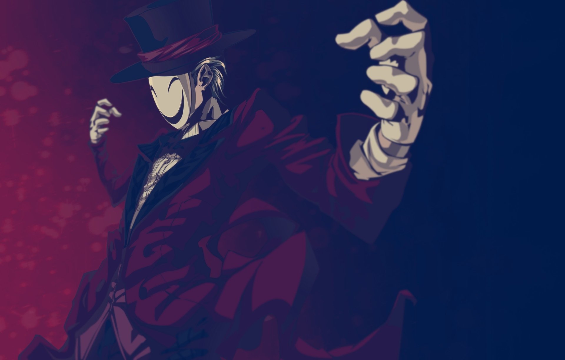 Download Mask Kagetane Hiruko Anime Black Bullet Art