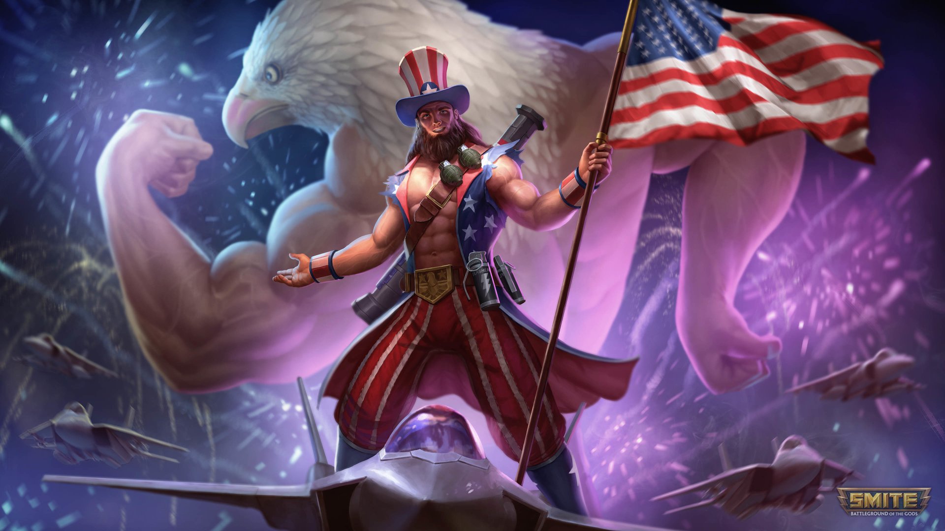 Download Poseidon (Smite) Video Game Smite Art