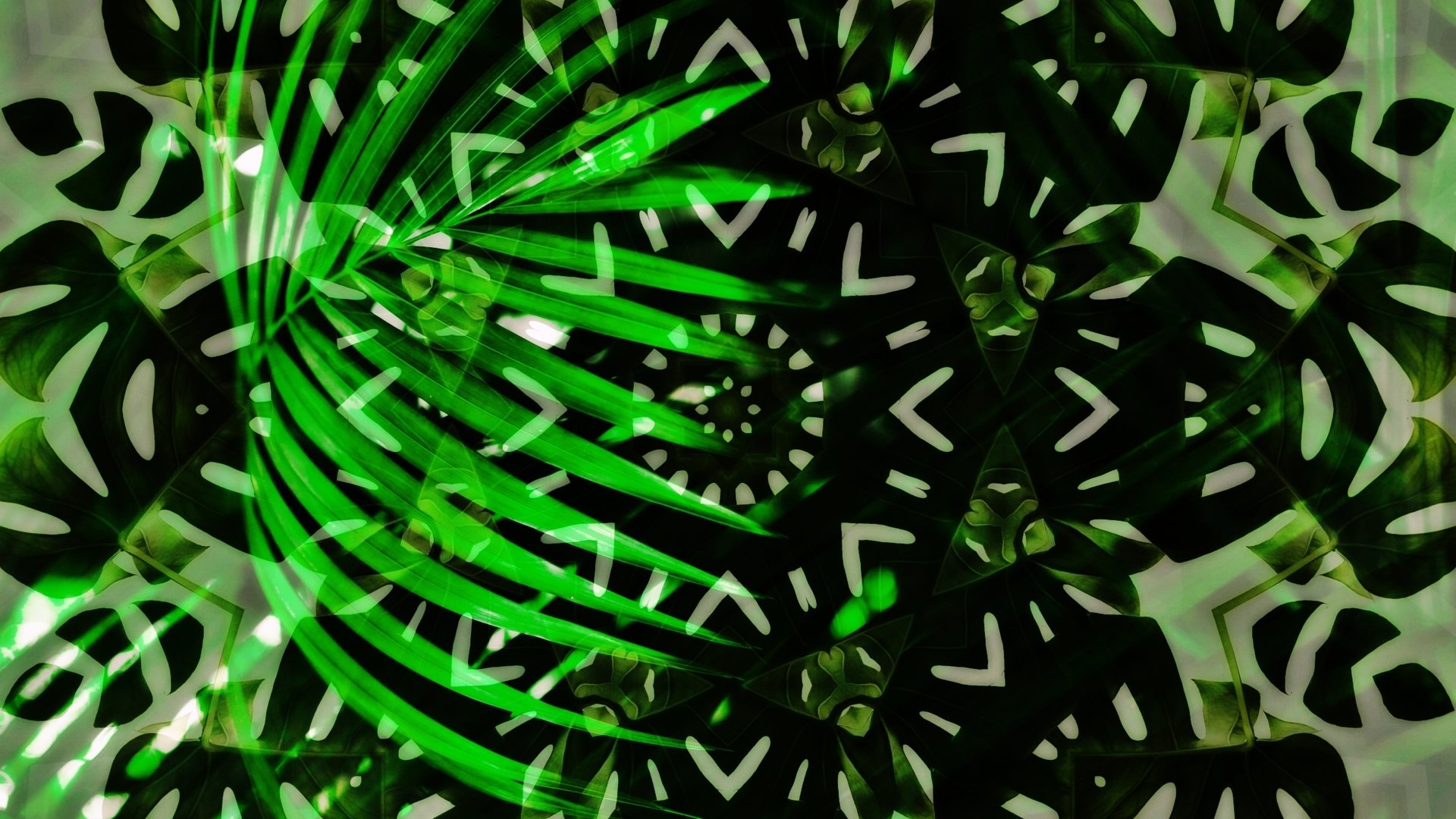 Deep Nature Pattern Blended Art by MaxNesta1997