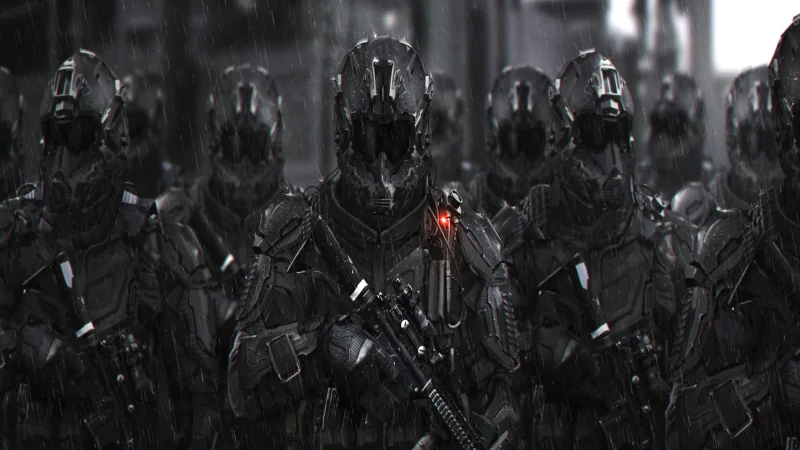 military futuristic Sci Fi Image