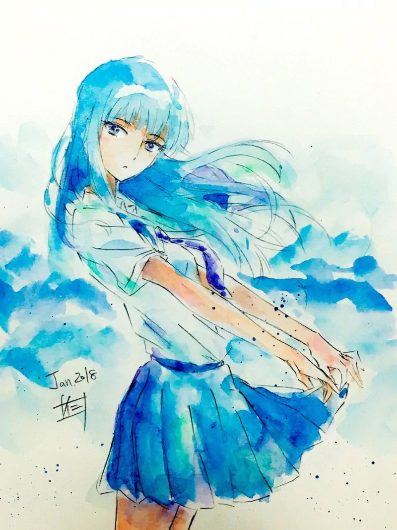 Akira Tachibana Anime After the Rain Image