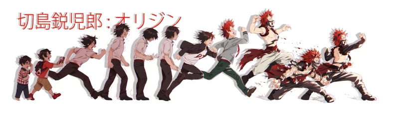 Eijiro Kirishima Anime My Hero Academia Image
