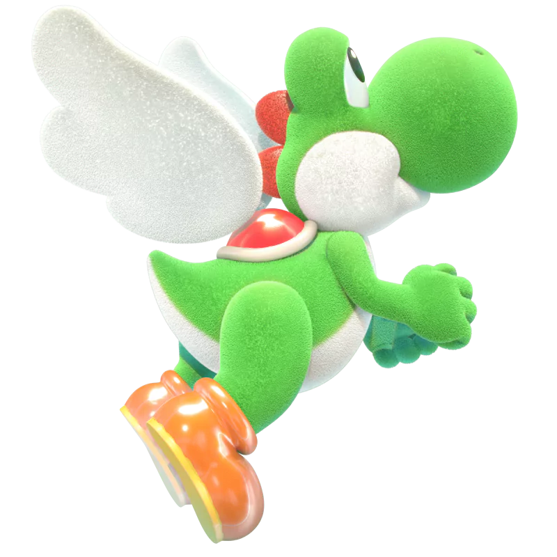 Yoshi video game Yoshi's Crafted World Image