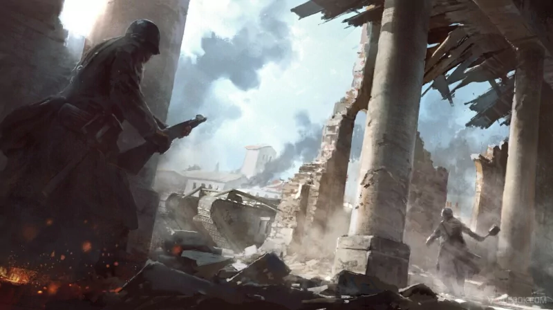 World War I war video game Battlefield 1 Image