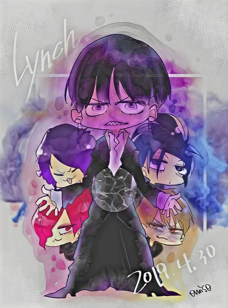 ink Akinori (lynch.) Asanao (lynch.) Yuusuke (lynch.) Reo (lynch.) Hazuki (lynch.) music lynch. Image