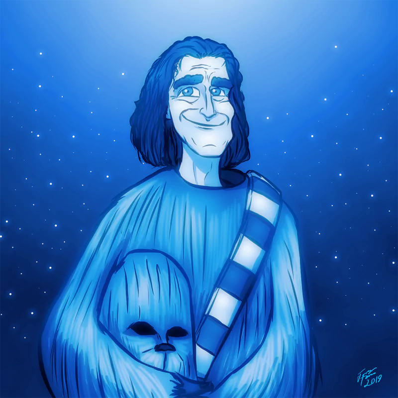  Peter Mayhew 1944-2019 by Jonathan Torres