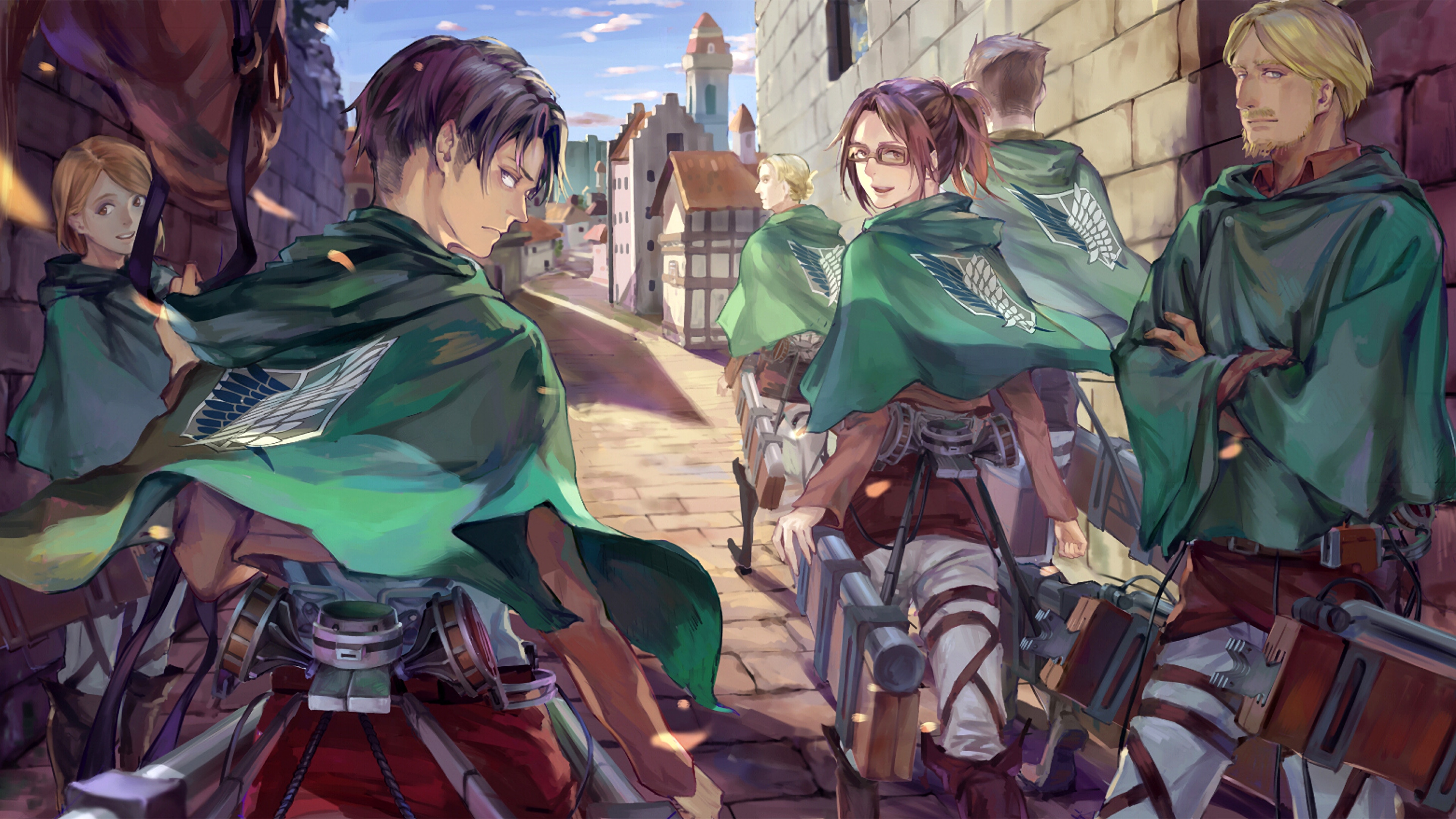 Official Scouting Report Attack On Titan Scouting Legion Art - ID: 122074 - Art Abyss