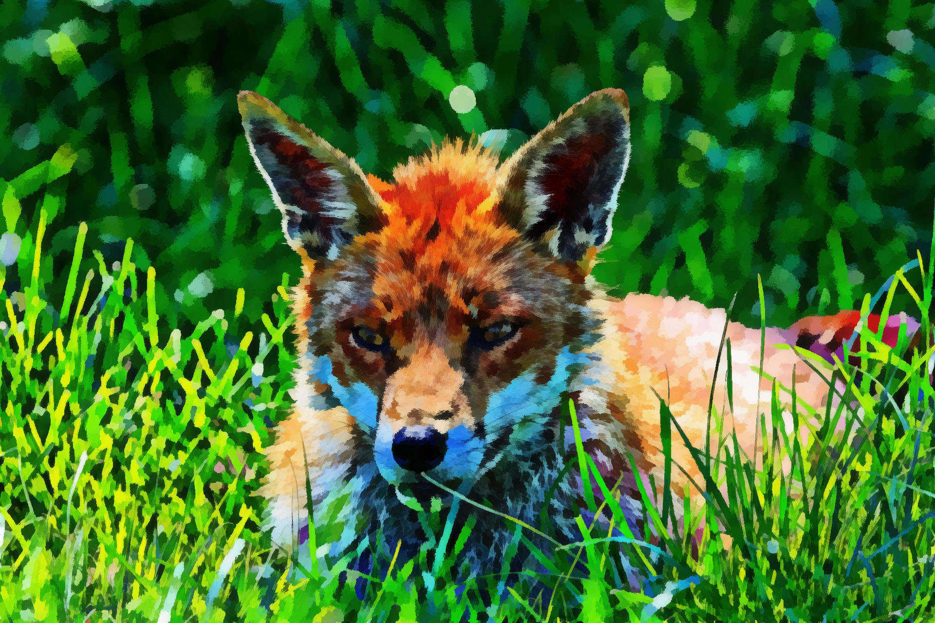 Fox Art by Susanlu4esm