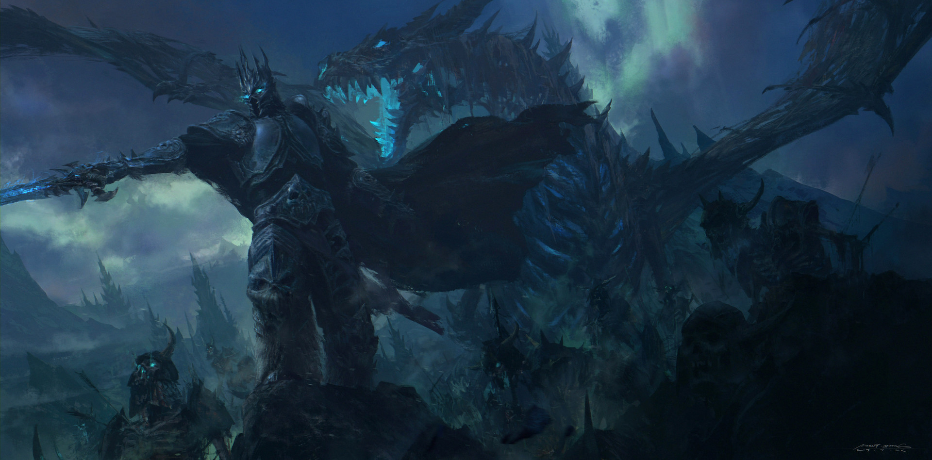 World Of Warcraft: Wrath Of The Lich King Art by Mazert Young