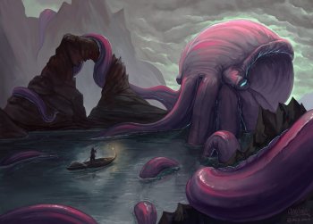 Fantasy Octopus Art