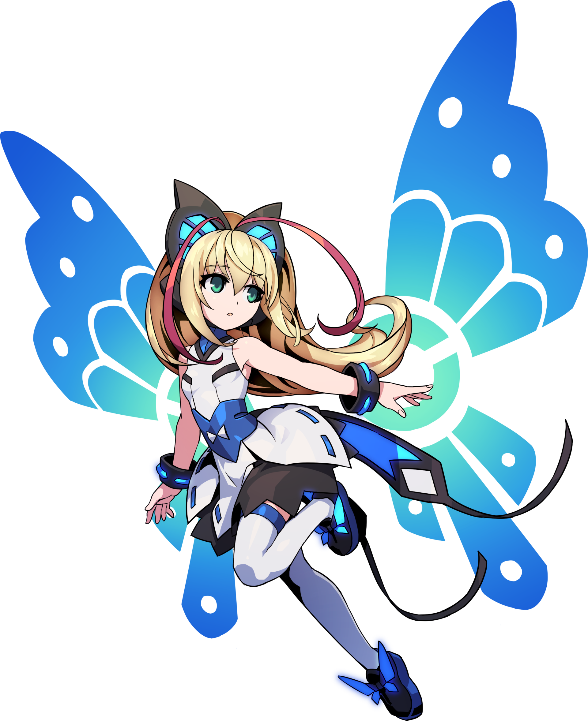 Download Joule (Azure Striker Gunvolt) Video Game Azure Striker Gunvolt 2 Art