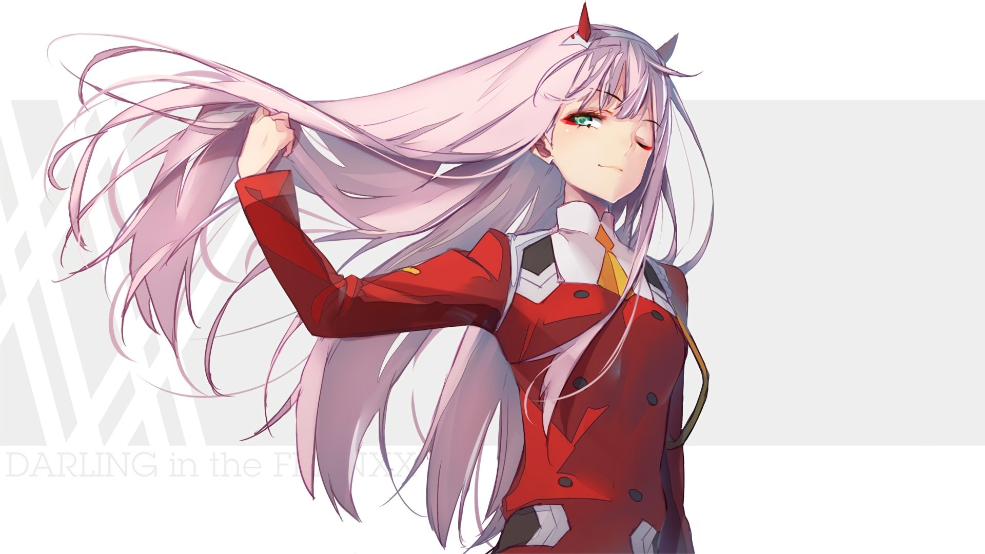 Download Zero Two (Darling In The FranXX) Anime Darling In The FranXX Art