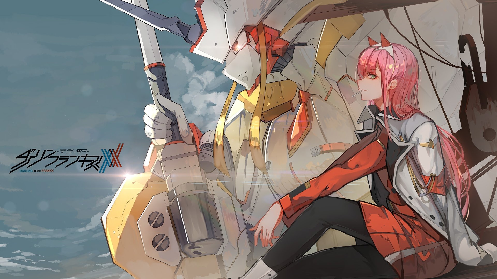 Download Strelizia (Darling In The FranXX) Zero Two (Darling In The FranXX) Anime Darling In The FranXX Art