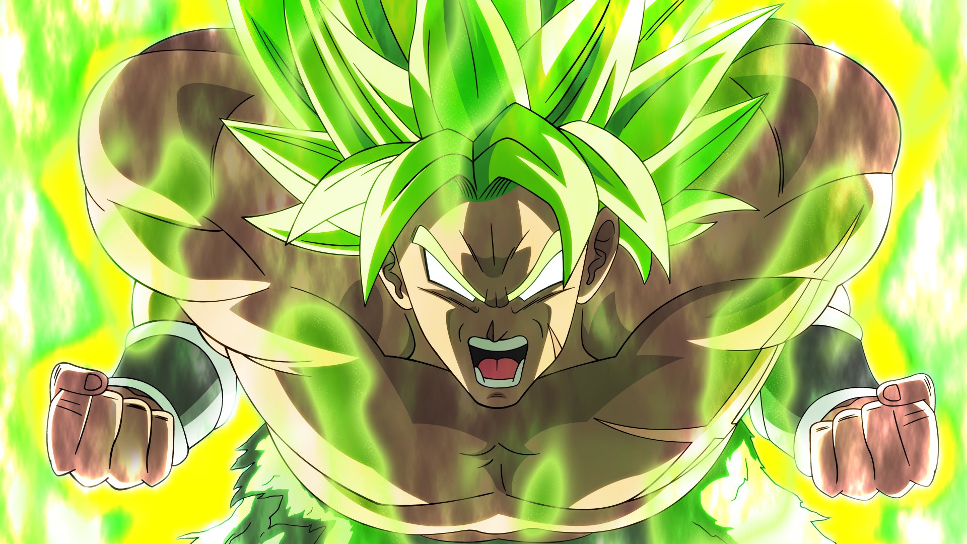 Download Super Saiyan Green Broly (Dragon Ball) Anime Dragon Ball Super: Broly Art