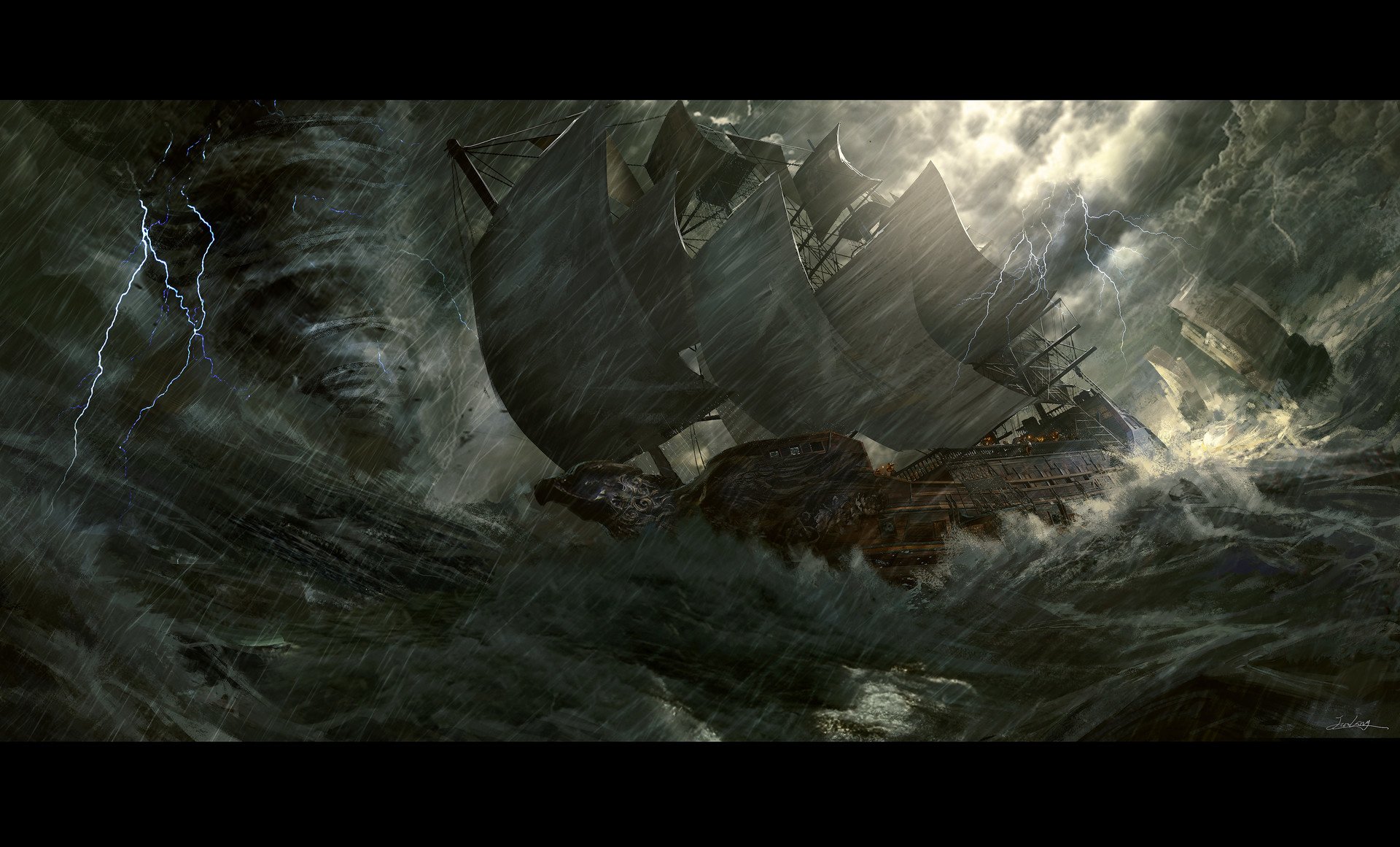 Download Fantasy Ship Art