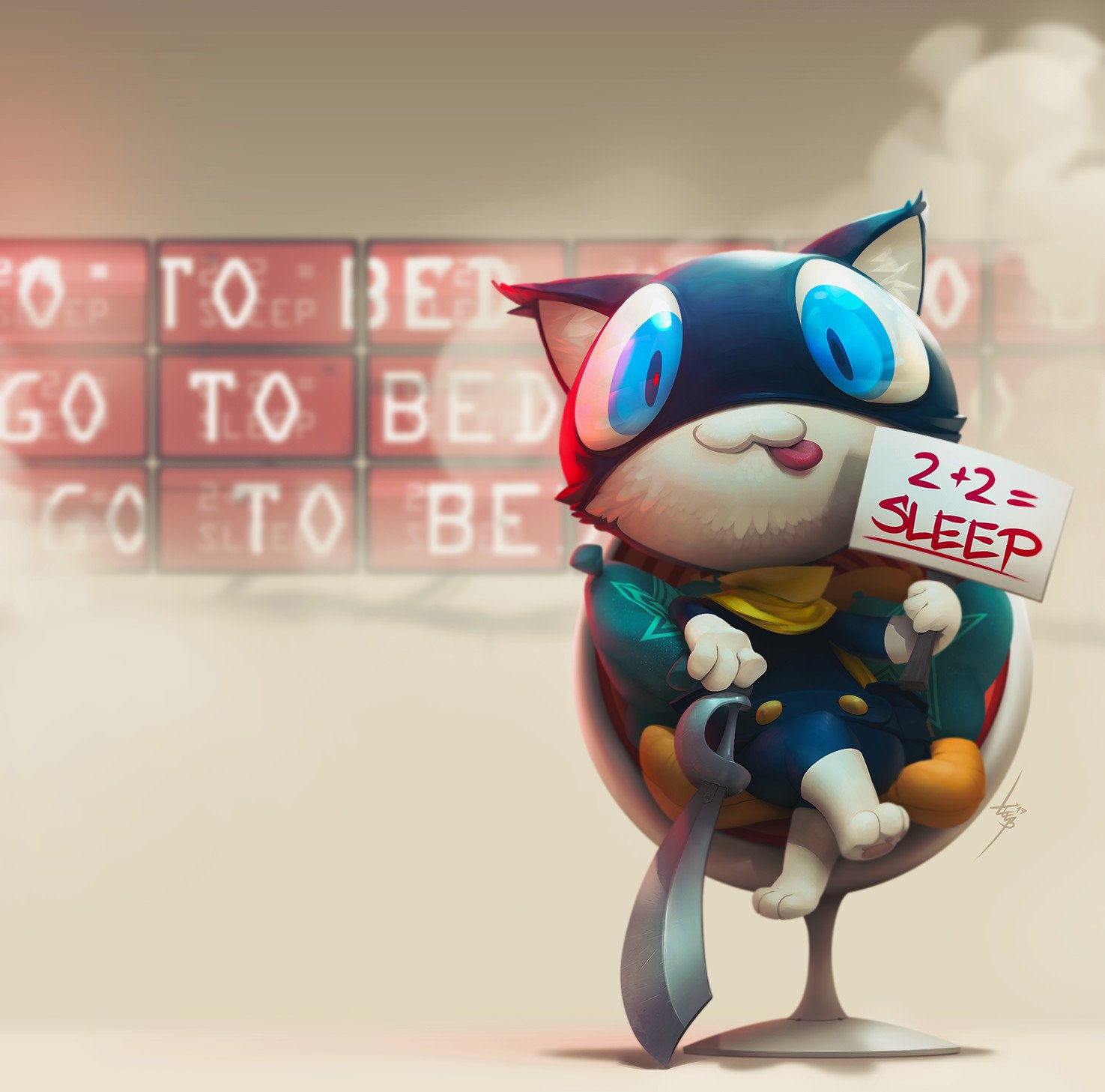 Download Morgana (Persona) Video Game Persona 5 Art