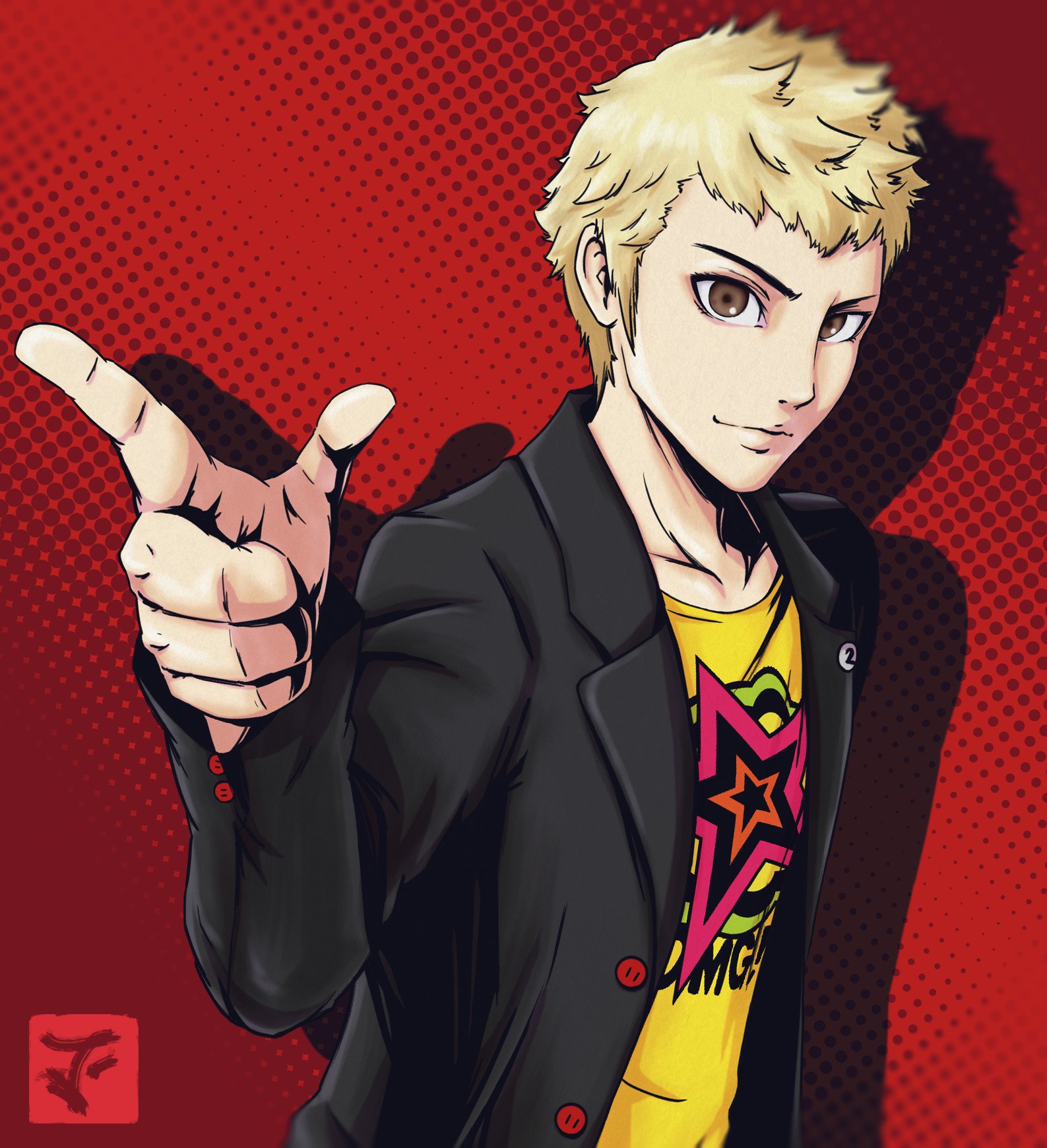 Download Ryuji Sakamoto Video Game Persona 5 Art