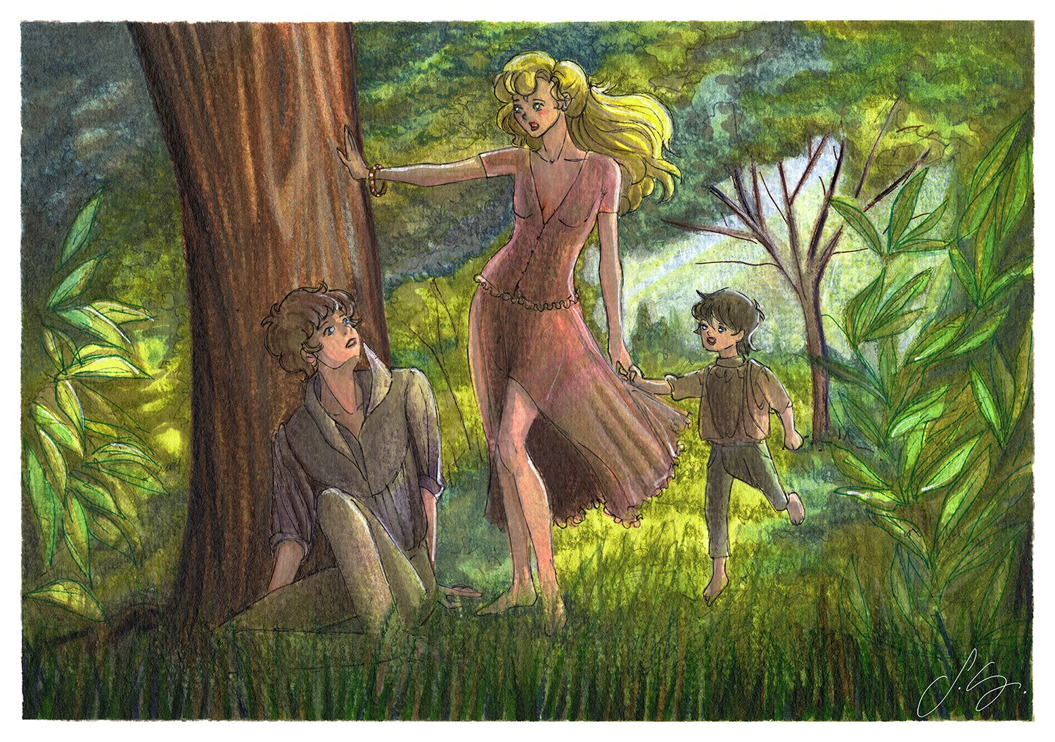 Download Arthur Butman Abel Butman Georgie Butman Anime Lady Georgie Art