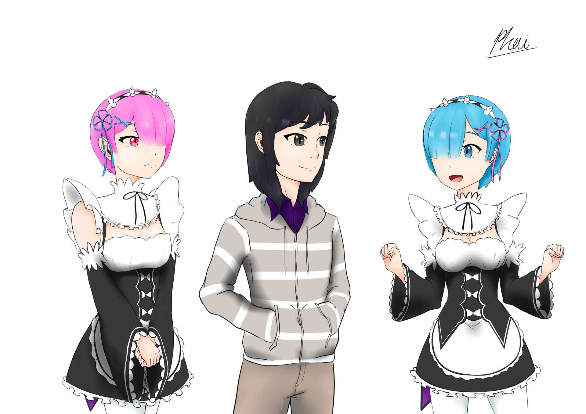 Rem step by Pongprom1345