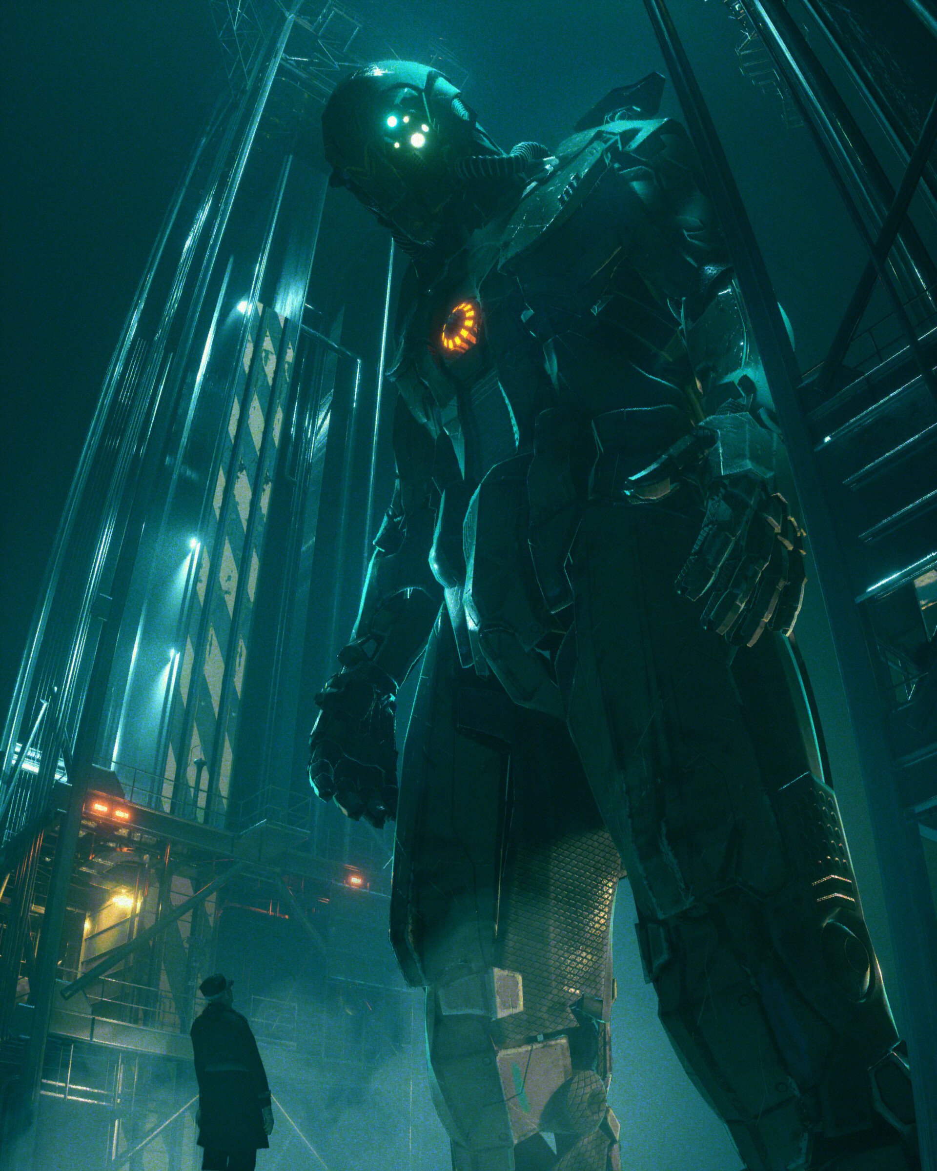 Download Sci Fi Robot Art