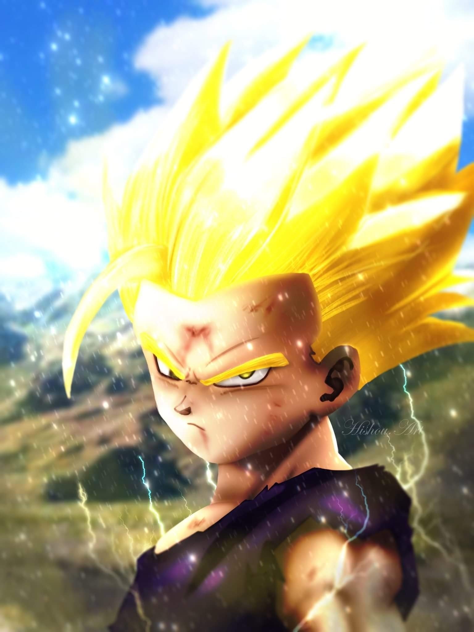 Download Gohan (Dragon Ball) Anime Dragon Ball Z Art