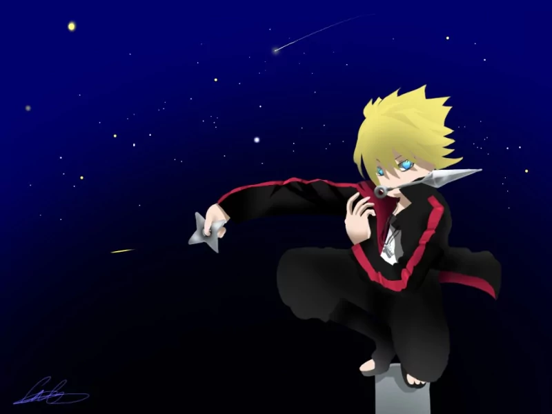 shuriken starry sky Boruto Uzumaki Anime Boruto Image