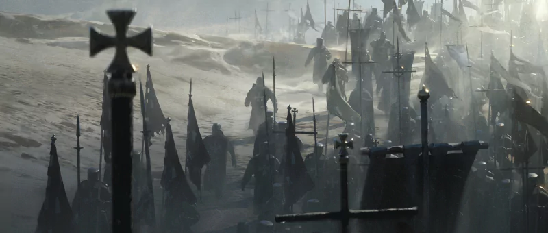 crusader fantasy knight Image