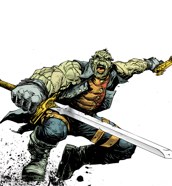 Comic agent of shade Image