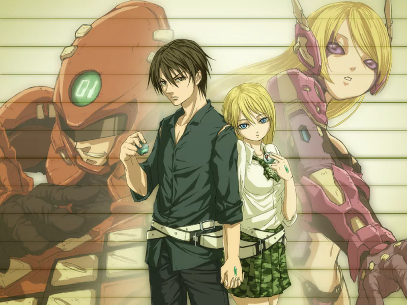 Ryōta Sakamoto Himiko (Btooom!) Anime Btooom! Image