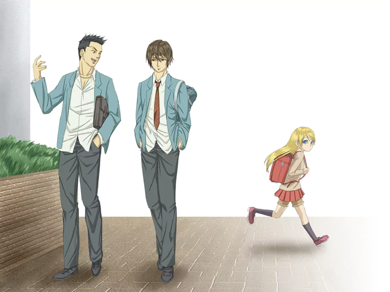 Nobutaka Oda Himiko (Btooom!) Ryōta Sakamoto Anime Btooom! Image