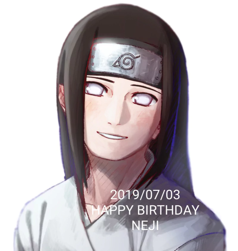 Neji Hyūga Anime Naruto Image
