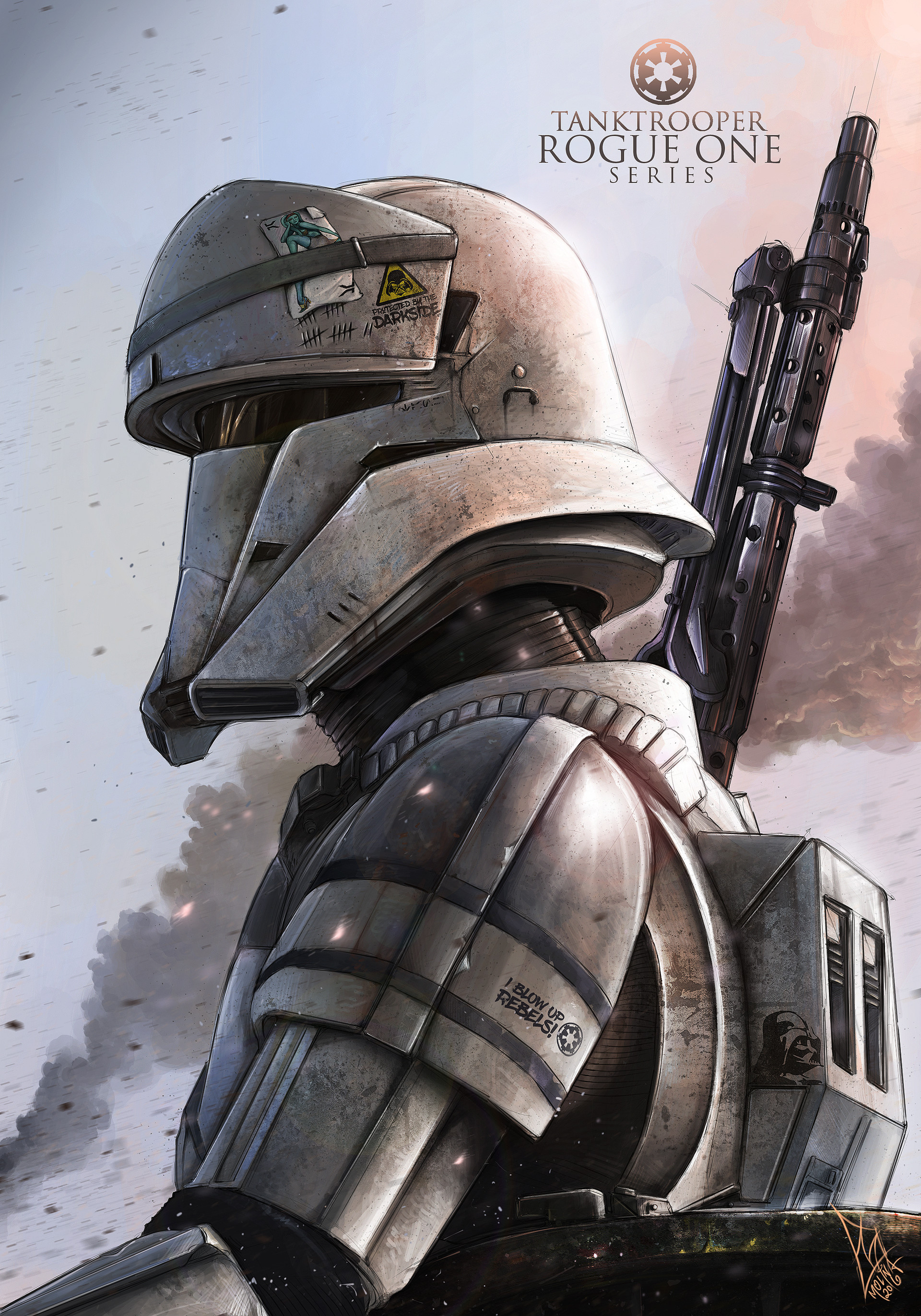 Funko Pop! Star Wars: Rogue One - Combat Assault Tank Trooper (Edizione Limitata Summer Convention 2017)