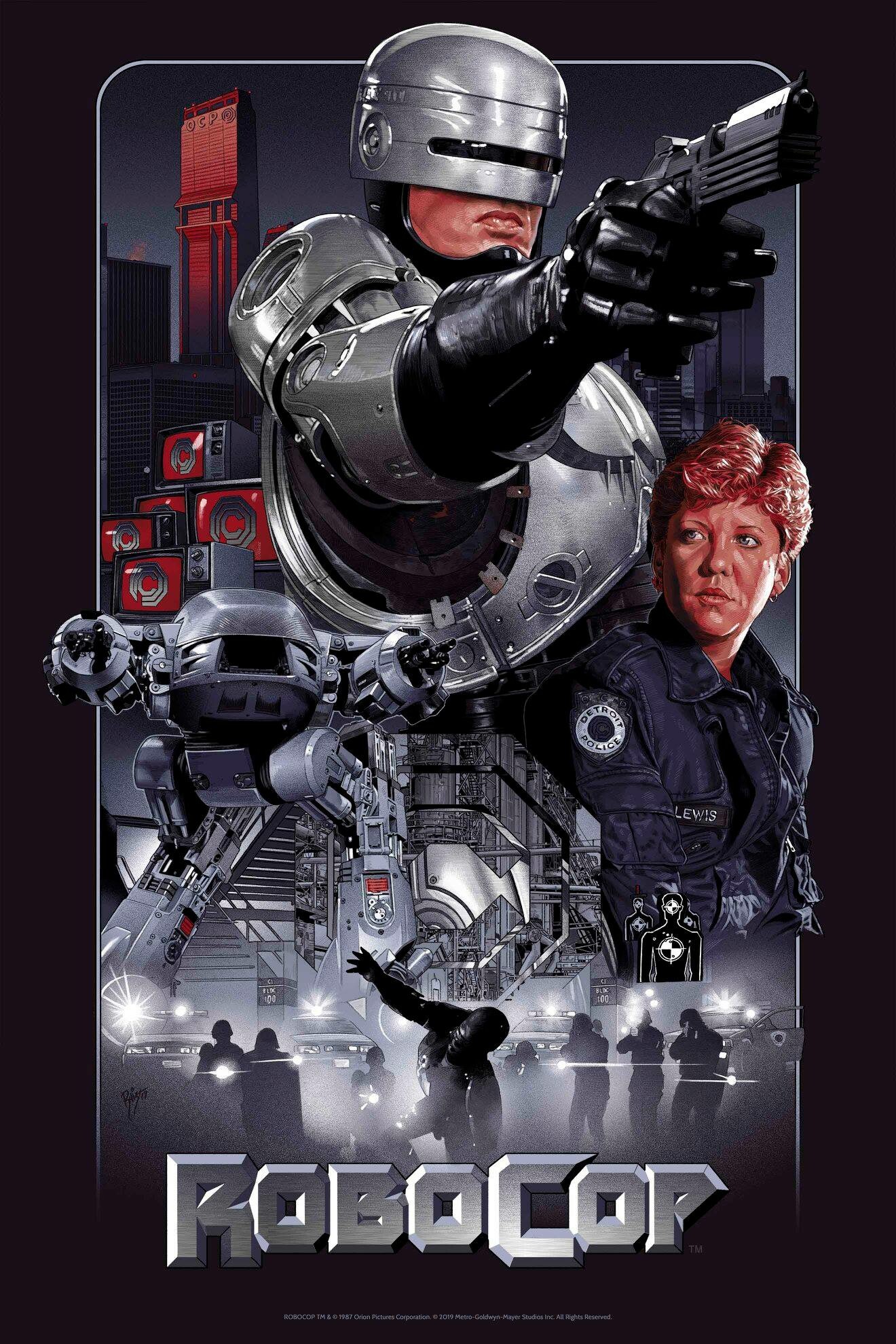 RoboCop (1987) Art by RUIZ BURGOS