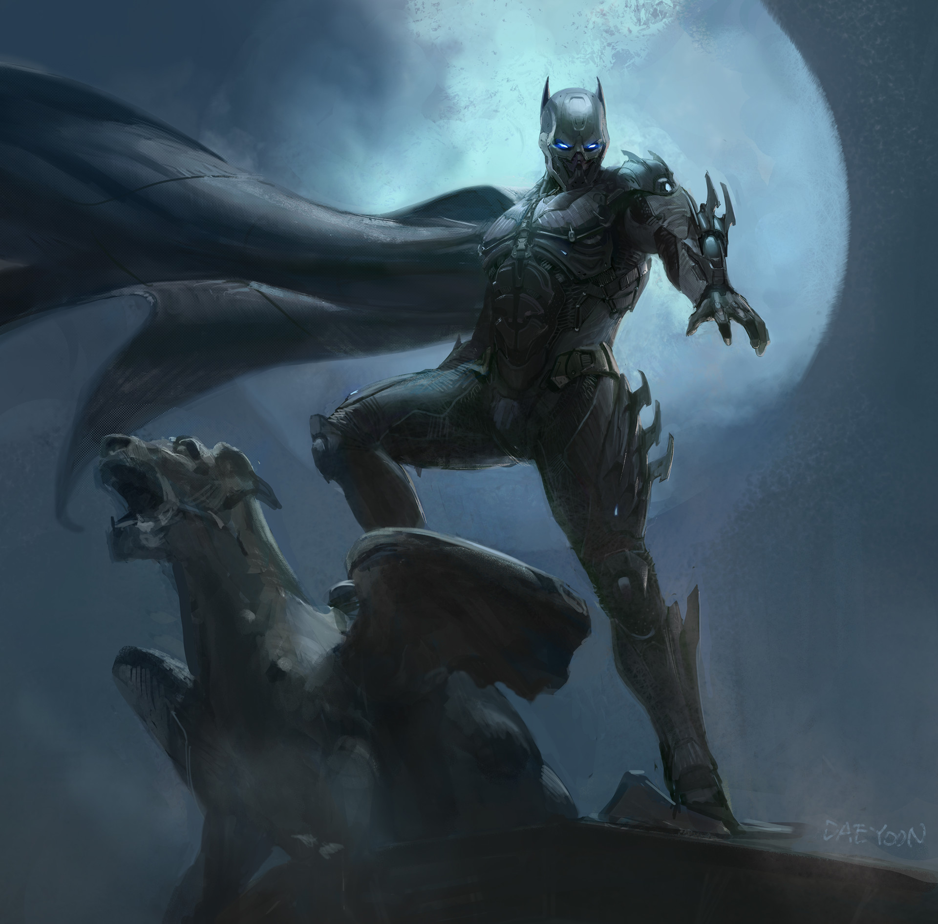 ah37-batman-dark-hero-pose-illust-art 