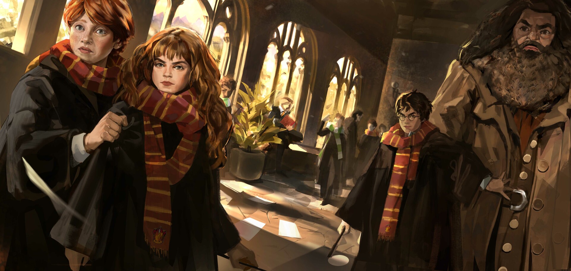 Fantasy Harry Potter Art by Thiago Richau