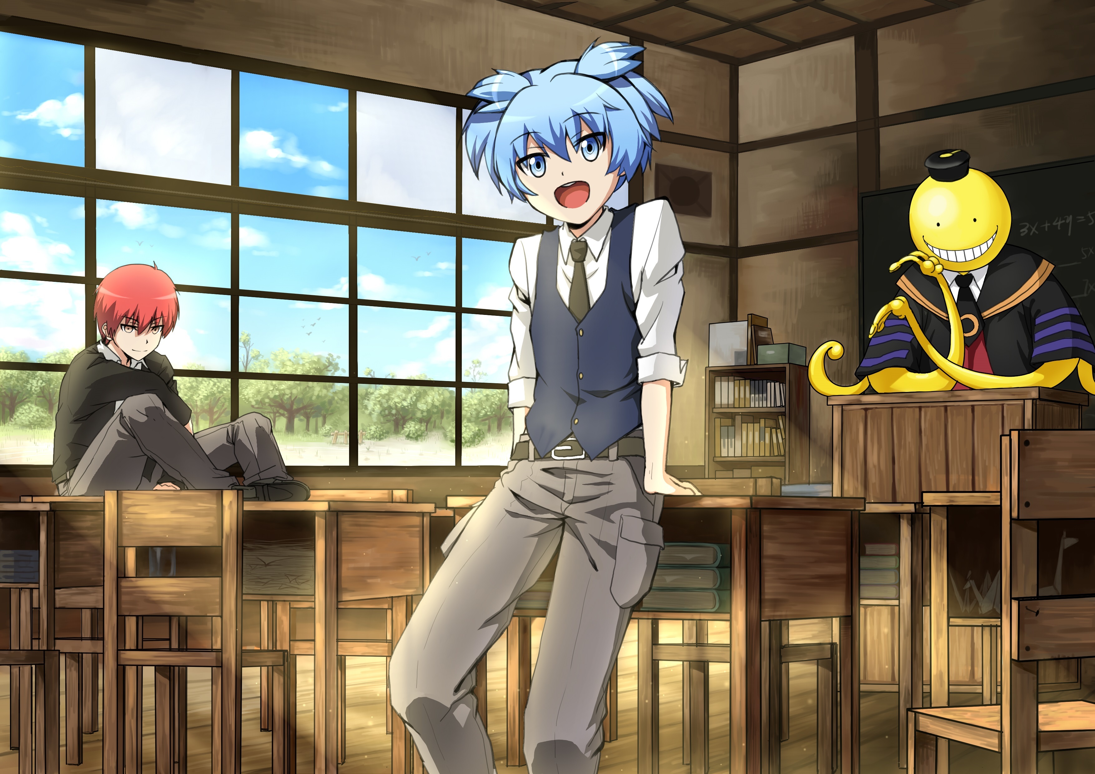 Assassination Classroom Art by chidori suou