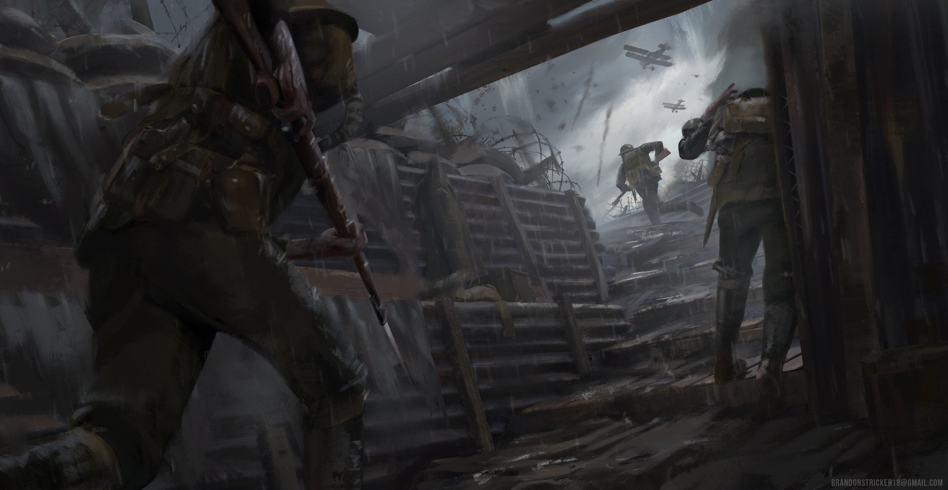 Download World War I Military Soldier Art