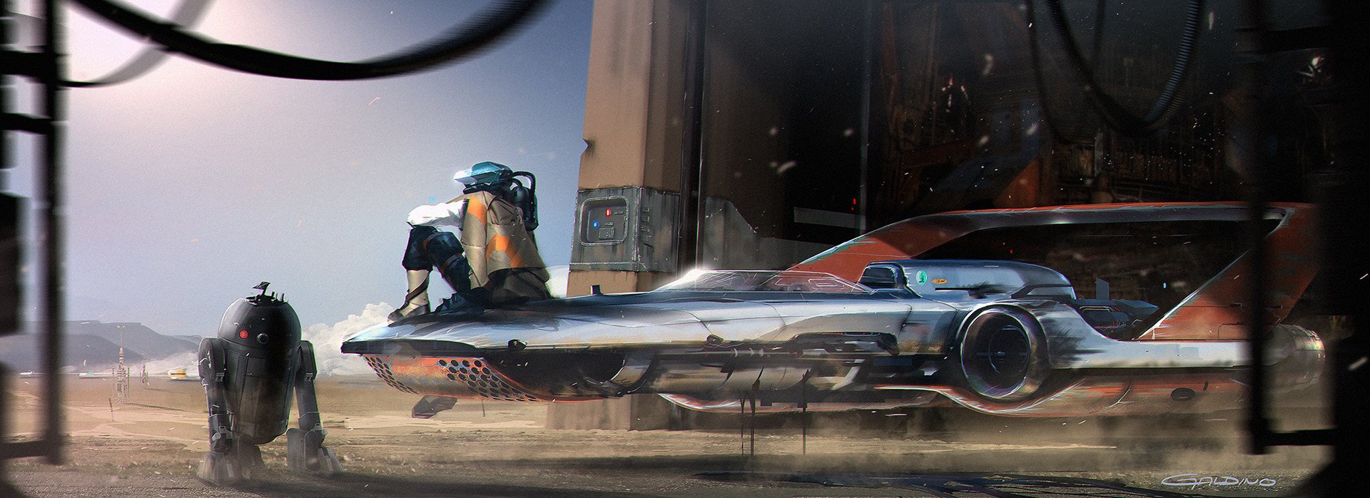 Download Tatooine (Star Wars) Sci Fi Star Wars Art