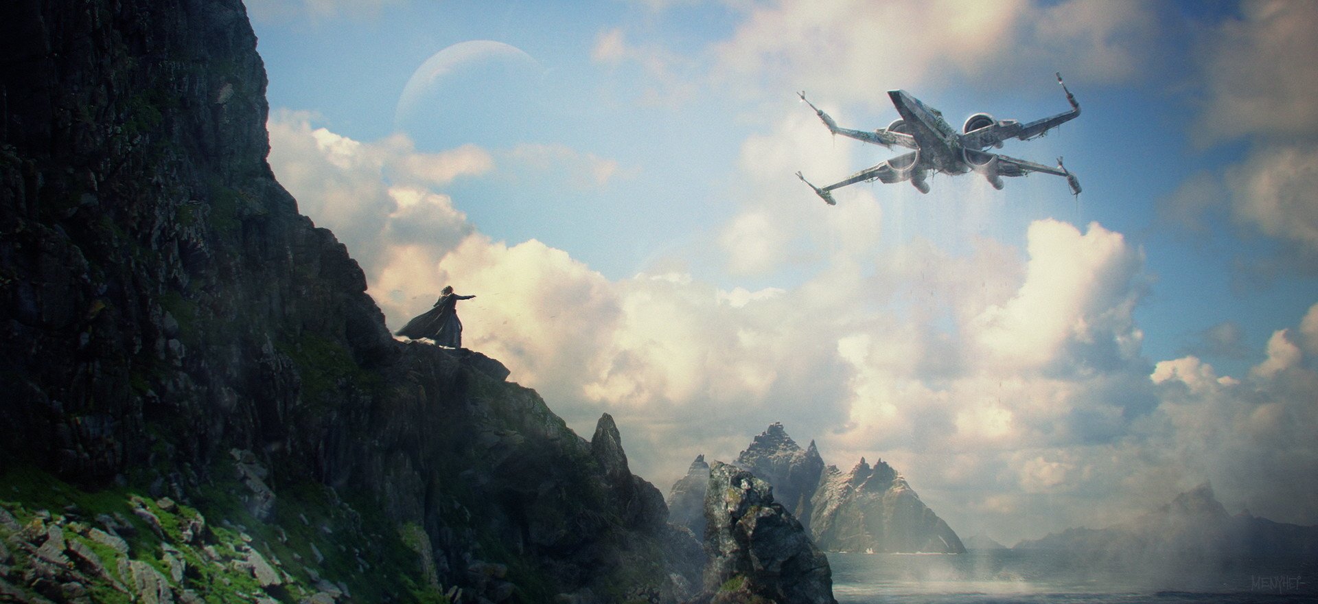 Download X-Wing Sci Fi Star Wars Art