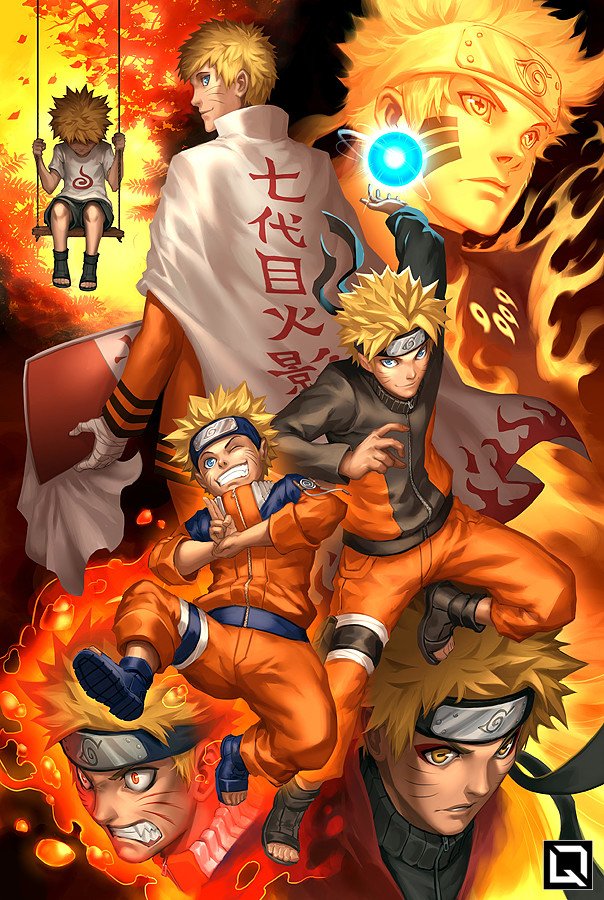 Anime Naruto Art by Drake Tsui