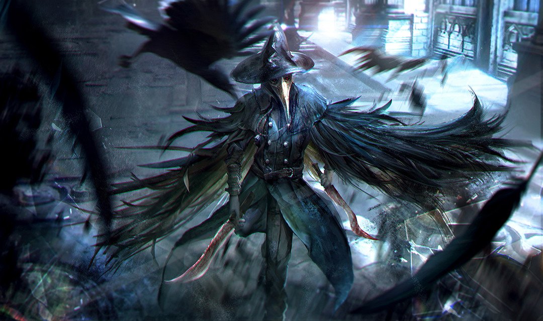 Download Crow Eileen The Crow Video Game Bloodborne Art