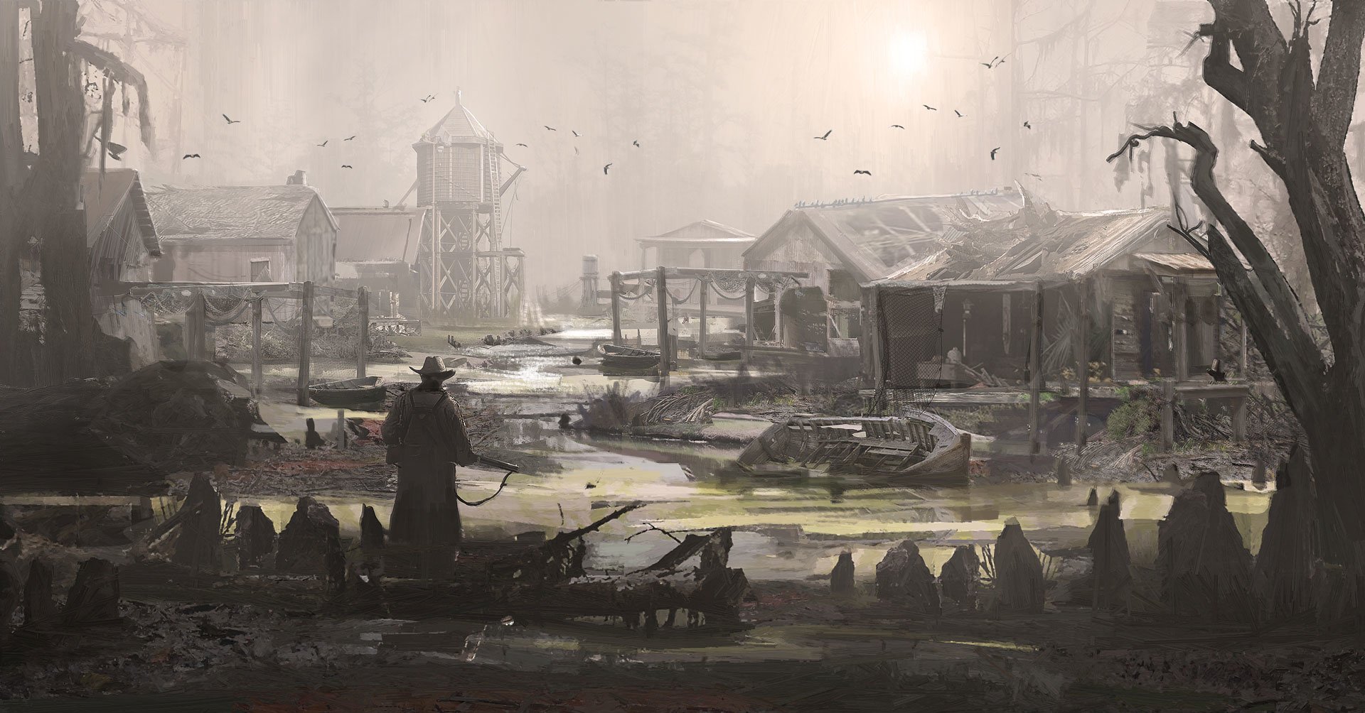 Download Video Game Hunt Showdown Art