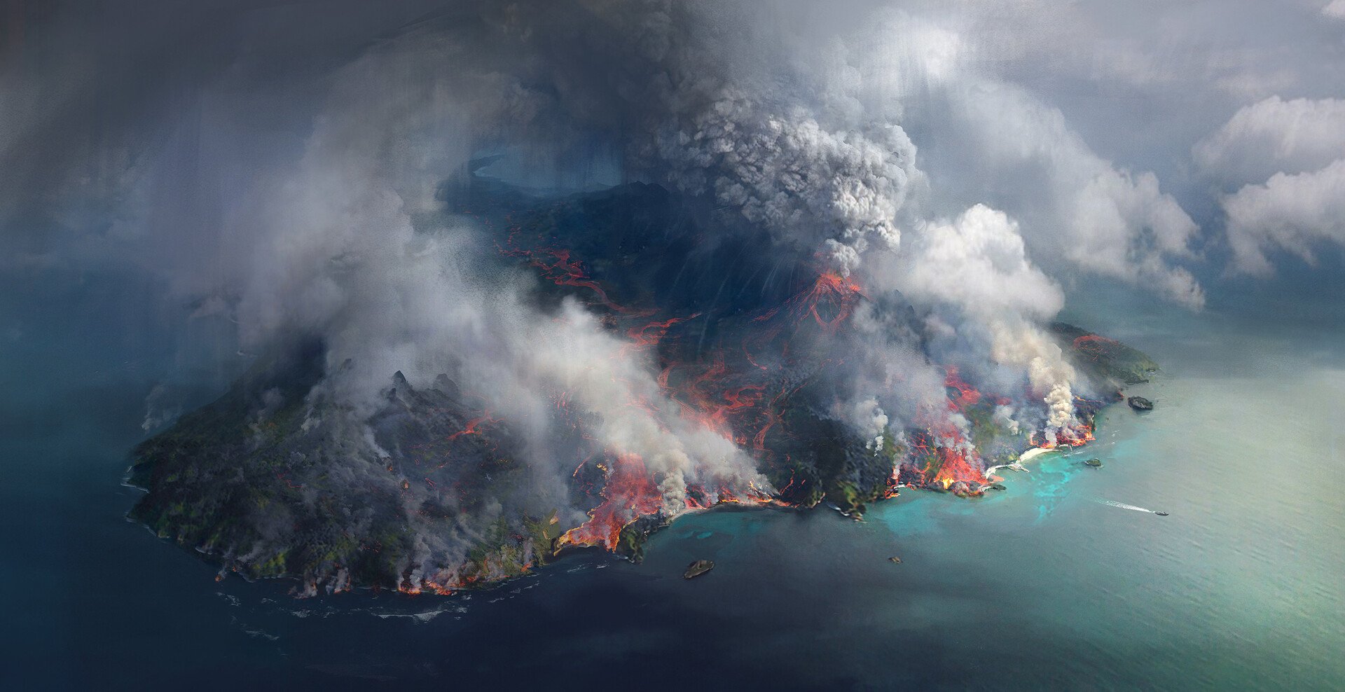 Download Island Movie Jurassic World: Fallen Kingdom Art