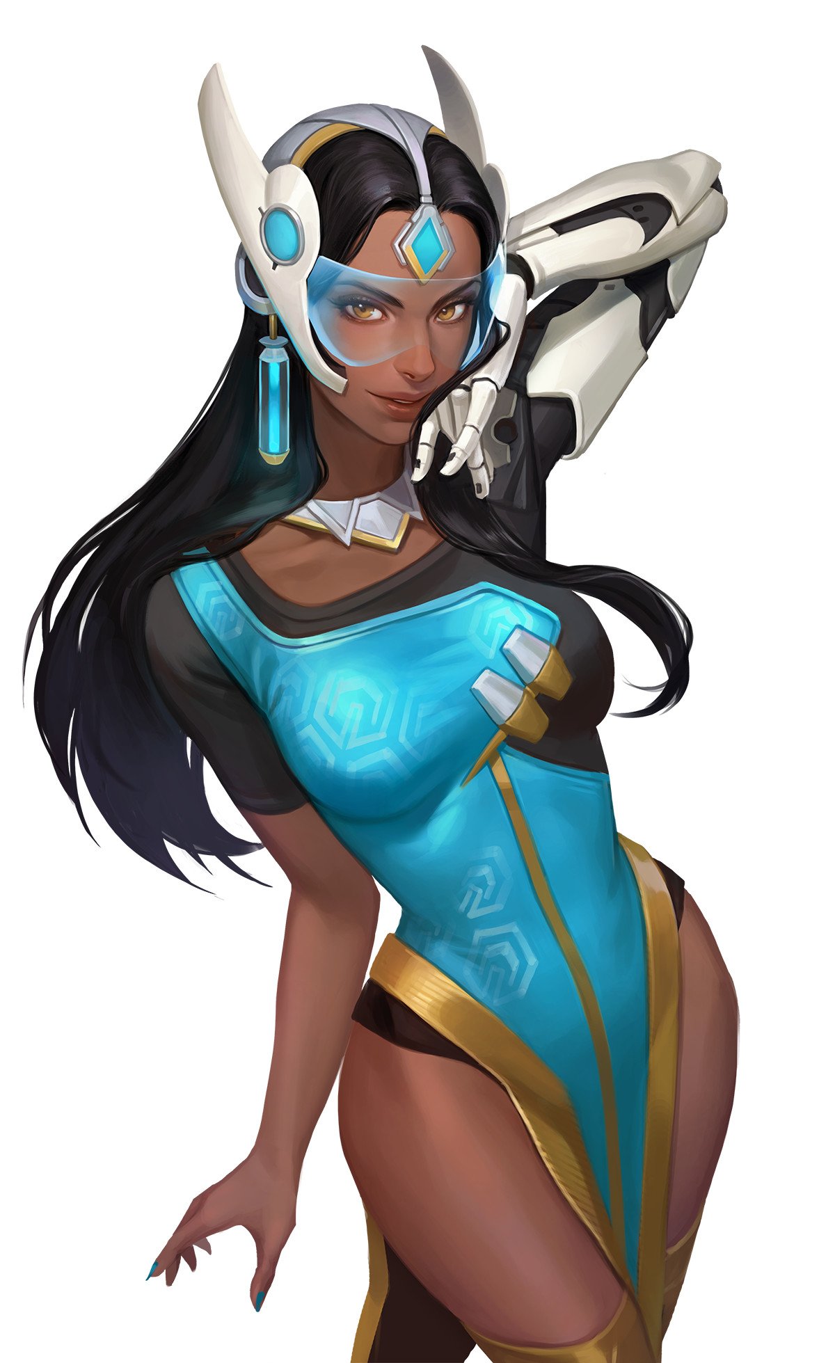 Download Symmetra (Overwatch) Video Game Overwatch Art