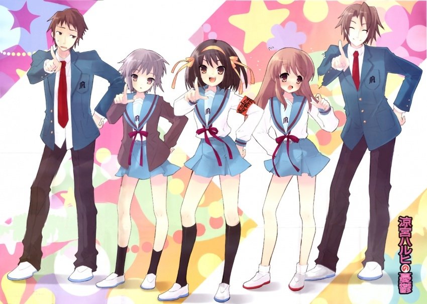 Download Anime The Melancholy Of Haruhi Suzumiya Art