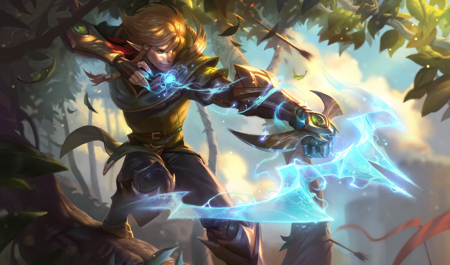 Download Ezreal (League Of Legends) Video Game League Of Legends Art