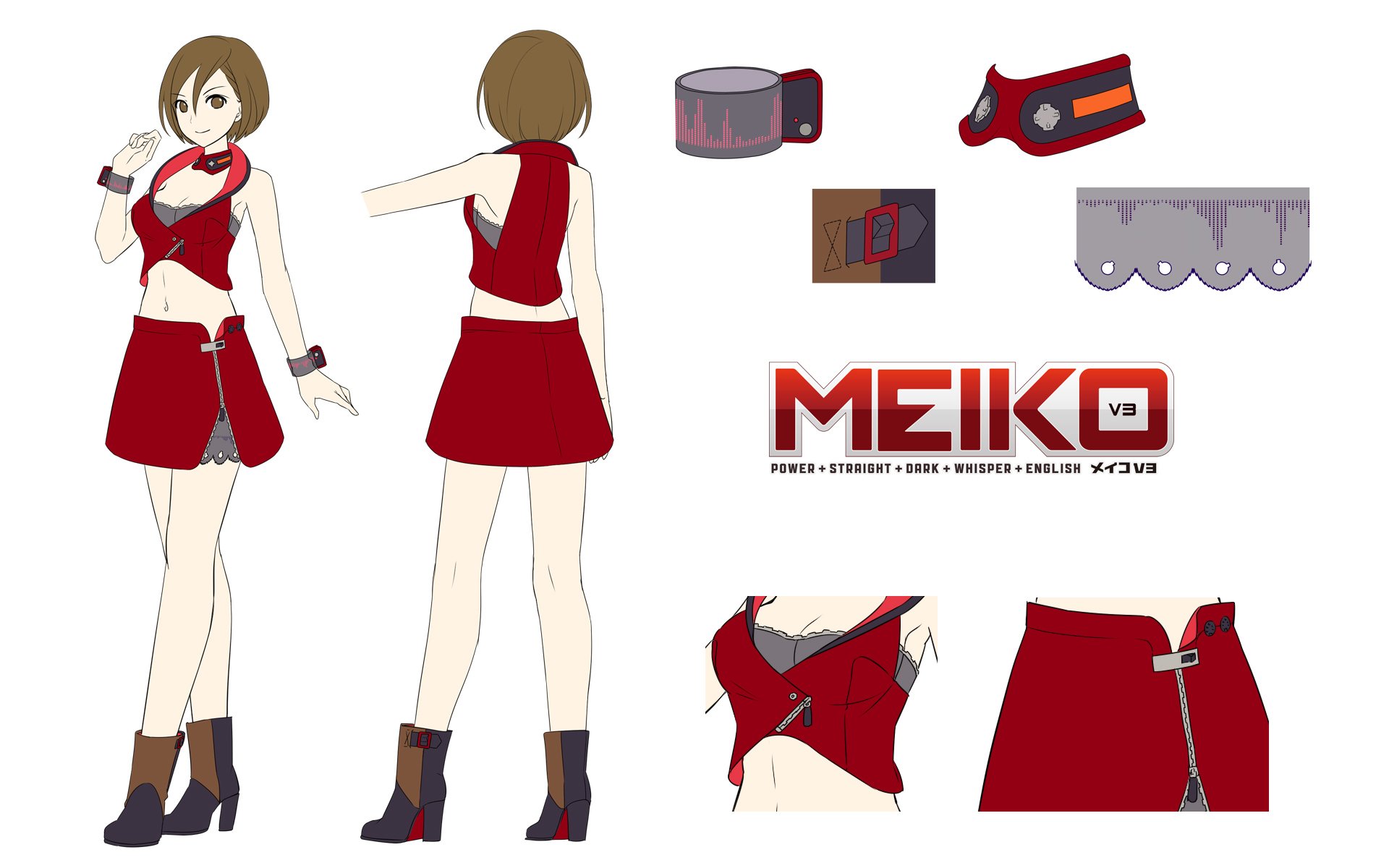 Download Meiko (Vocaloid) Anime Vocaloid Art