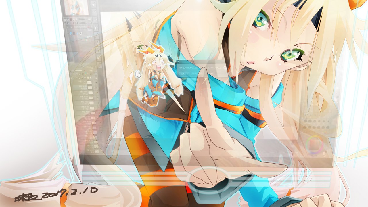 Download Otori Kohaku Anime Vocaloid Art